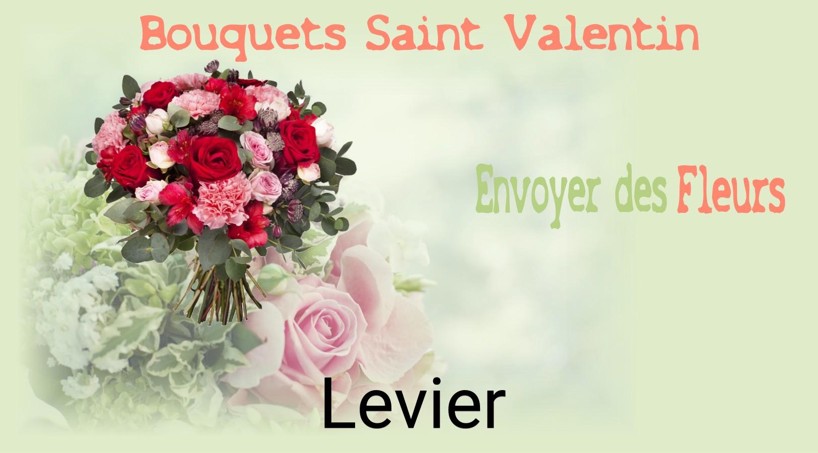 Roses de Saint-Valentin livrées à Levier